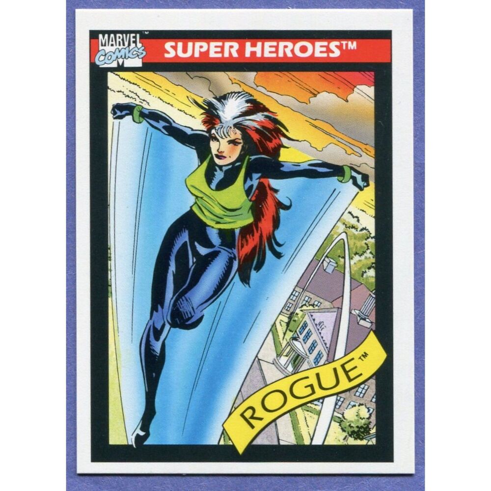 1990 Marvel Universe Card - #41 Rogue